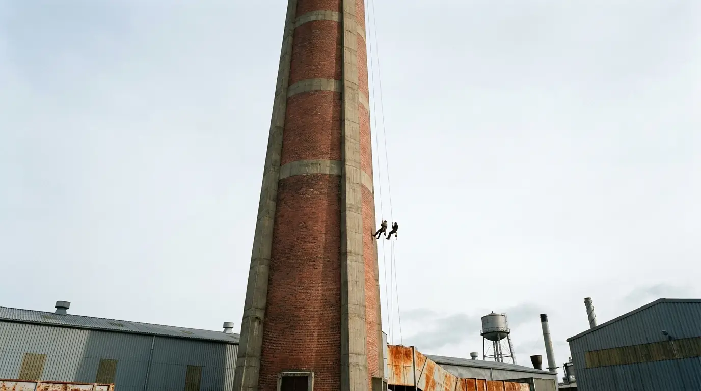 Controle non destructif et verification de structure metallique par des techniciens