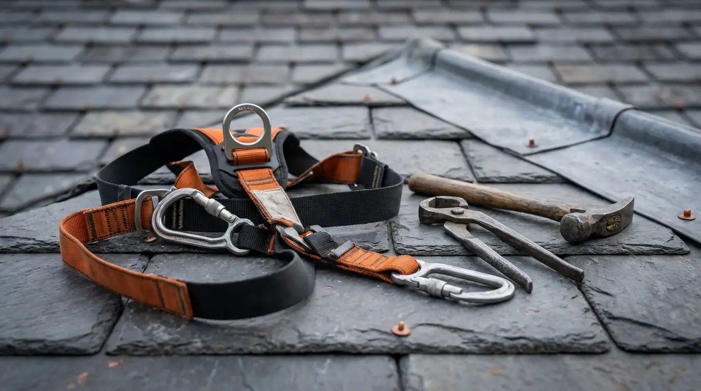 Remplacement de tuiles et éléments de zinguerie sur couverture de copropriété