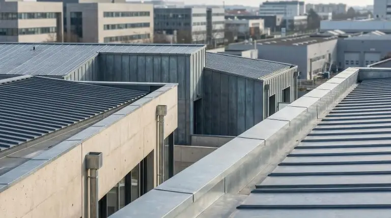 Intervention professionnelle en zinguerie toiture pour l'entretien des bâtiments industriels