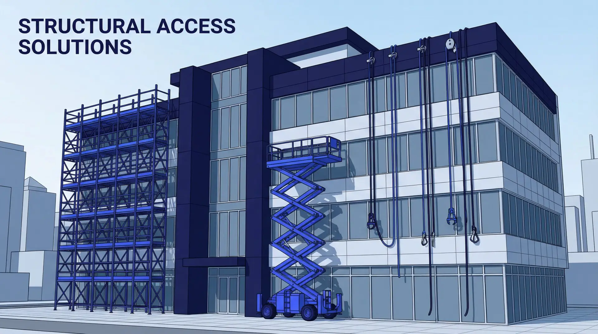 réglementation travaux en hauteur équipements protection collective échafaudage nacelle